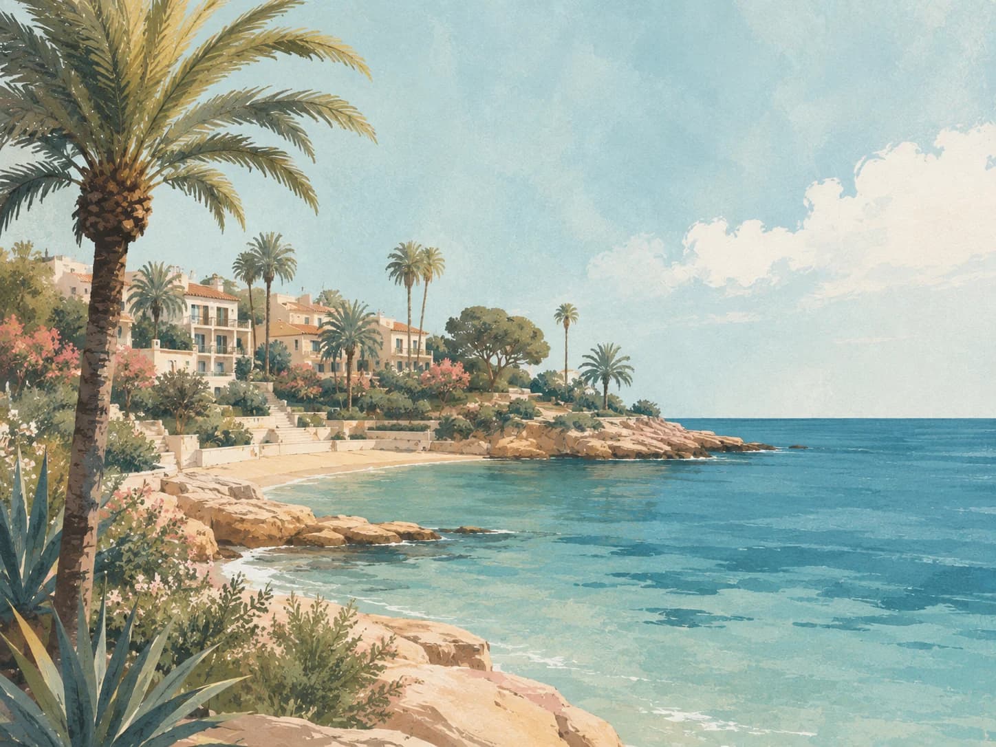 Cala Ferrís – badested ved kysten av Torrevieja