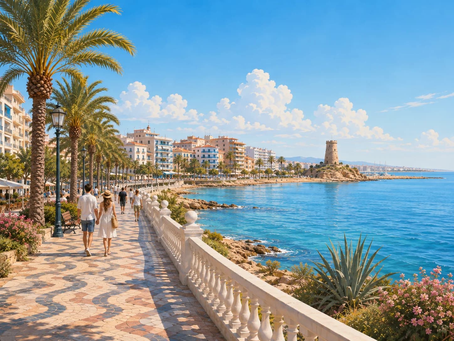 Torrevieja Dique de Levante 同海濱